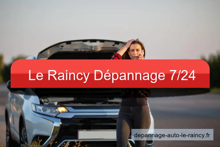 Dépannage et remorquage à Le Raincy